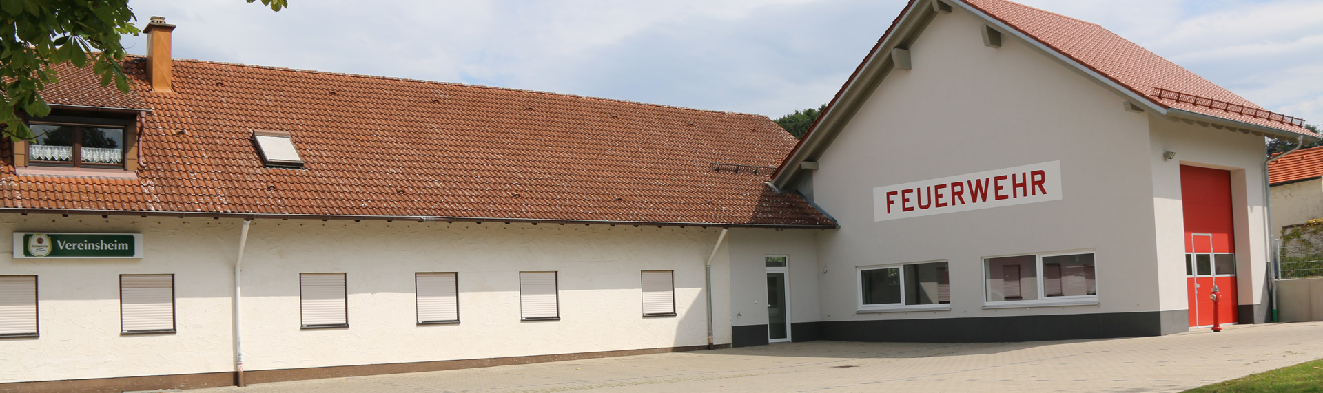 Header Buch - Feuerwehr und Vereinsheim Gannertshofen